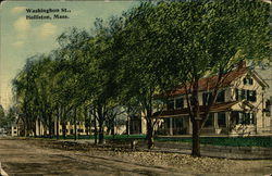 View of Washington Street Postcard
