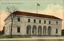 The Post Office Asbury Park, NJ Postcard Postcard Postcard