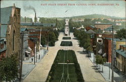 East State Street from Capitol Dome Postcard
