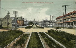 East State Street from 18th Street Postcard