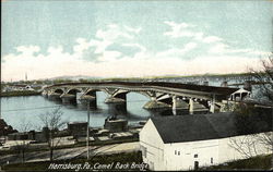 Camel Back Bridge Harrisburg, PA Postcard Postcard Postcard