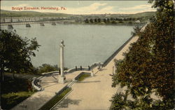 View of Bridge Entrance Postcard