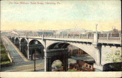 The New Mulberry Street Bridge Postcard