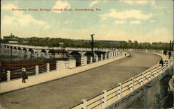 Mulberry Street Bridge, West End Postcard