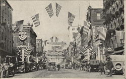 Street Scene - State Firemen's Convention Harrisburg, PA Postcard Postcard Postcard