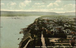 River Front, Looking West Postcard