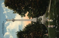 Mexican Monument, Capitol Park Postcard