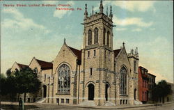 Dearry Street United Bretern Church Postcard