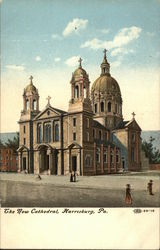 The New Cathedral Harrisburg, PA Postcard Postcard Postcard