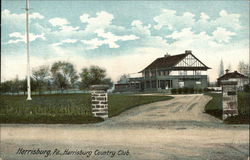 Harrisburg Country Club Pennsylvania Postcard Postcard Postcard