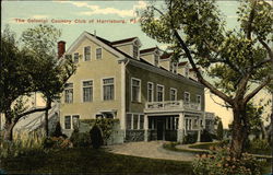 The Colonial Country Club Harrisburg, PA Postcard Postcard Postcard