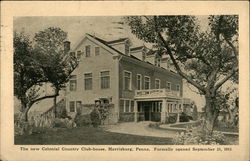 The New Colonial Clubhouse Harrisburg, PA Postcard Postcard Postcard