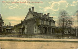 Old Harris Residence, Erected 1775 Postcard