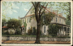 The Original John Harris Home Harrisburg, PA Postcard Postcard Postcard