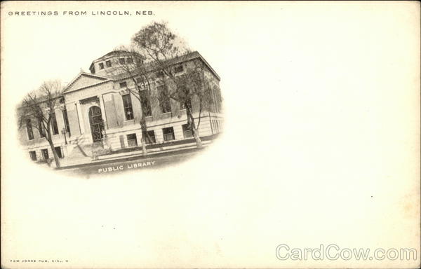 Public Library Building Lincoln Nebraska