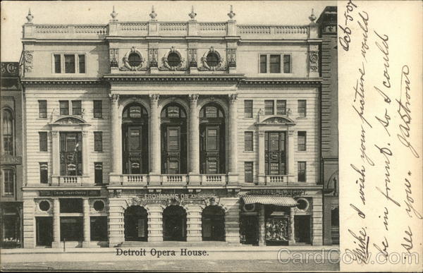 Detroit Opera House Michigan