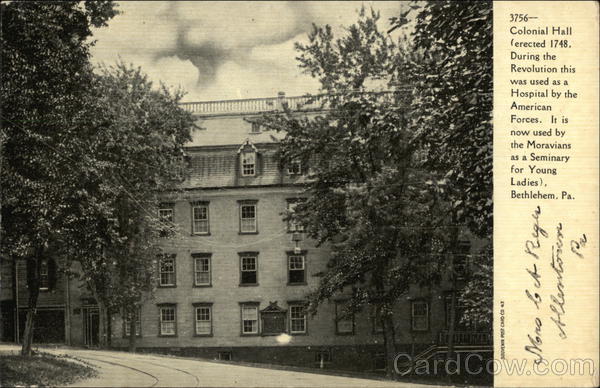Colonial Hall Bethlehem Pennsylvania