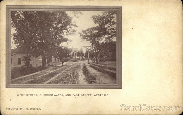 West Street, E. Bridgewater, and East Street Westdale Massachusetts