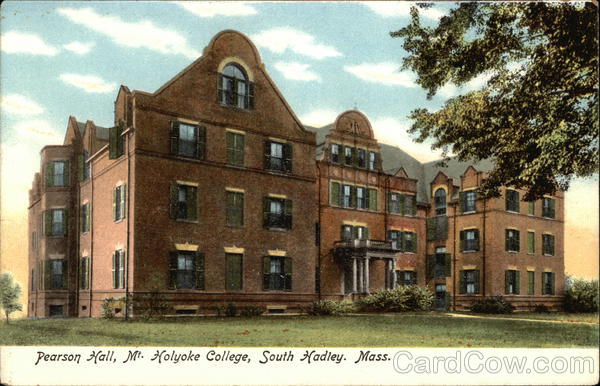 Pearson Hall, Mt. Holyoke College South Hadley Massachusetts