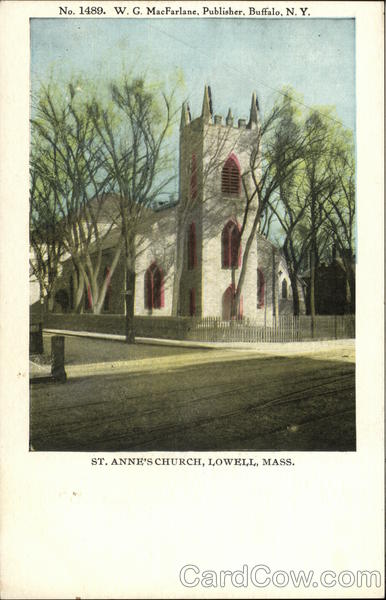 St. Anne's Church Lowell Massachusetts