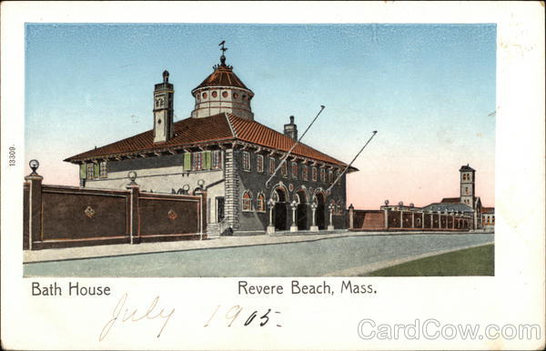 Bath House Revere Beach Massachusetts