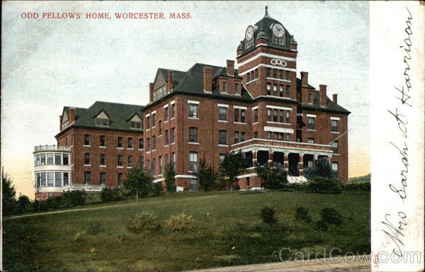 Odd Fellows' Home Worcester Massachusetts