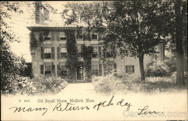 Old Royall House Medford Massachusetts