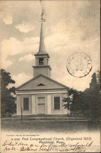 First Congregational Church Marshfield Massachusetts