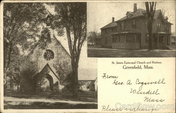 St. James Episcopal Church and Rectory Greenfield Massachusetts
