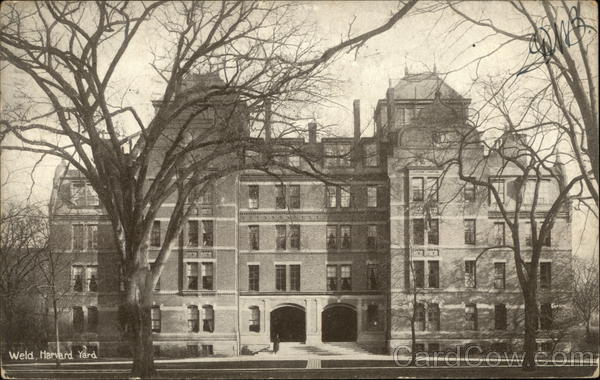 Weld, Harvard yard Cambridge Massachusetts