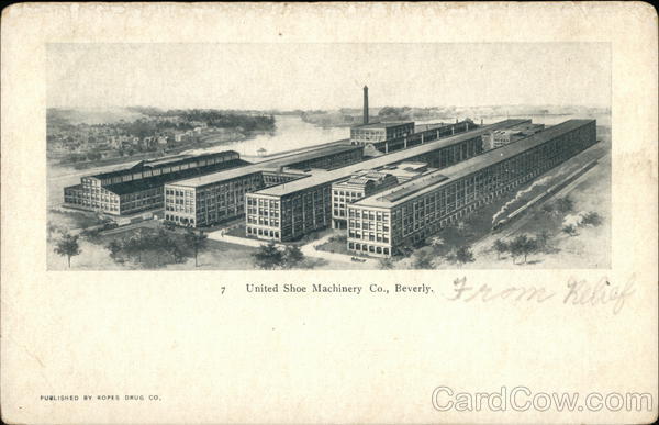 United Shoe Machinery Co. Beverly Massachusetts