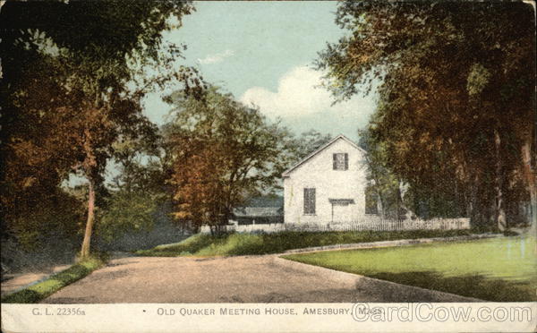 Old Quaker Meeting House Amesbury Massachusetts