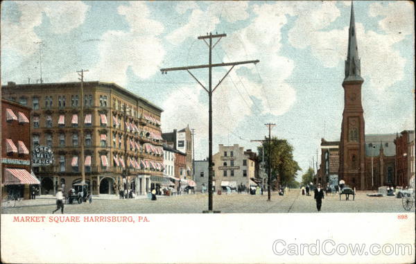 Market Square Harrisburg Pennsylvania