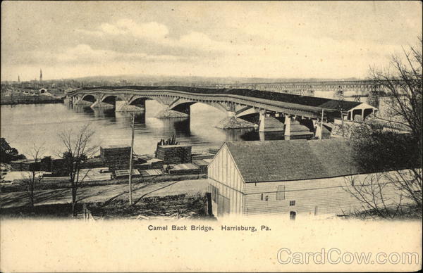 Camel Back Bridge Harrisburg Pennsylvania