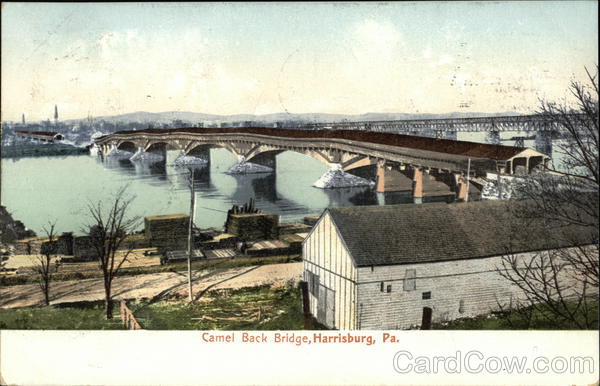 Camel Back Bridge Harrisburg Pennsylvania