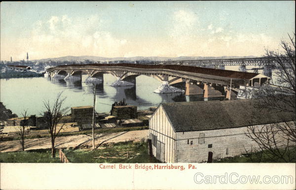 Camel Back Bridge Harrisburg Pennsylvania