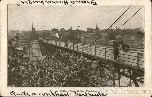 Mulberry Street Bridge Harrisburg Pennsylvania