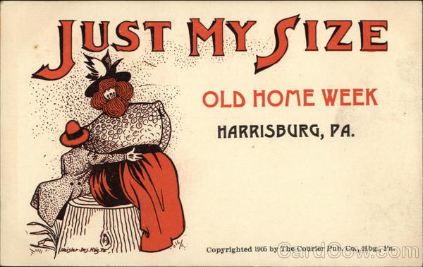 Just My Size, Old Home Week Harrisburg Pennsylvania