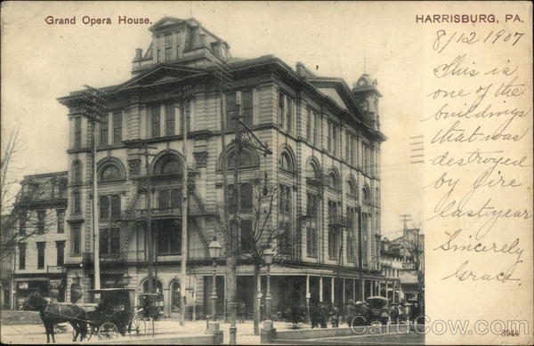 Grand Opera House Harrisburg Pennsylvania