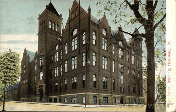High School Building Harrisburg Pennsylvania