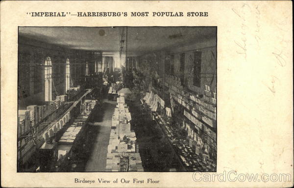 Imperial - Birdseye View of First Floor Harrisburg Pennsylvania