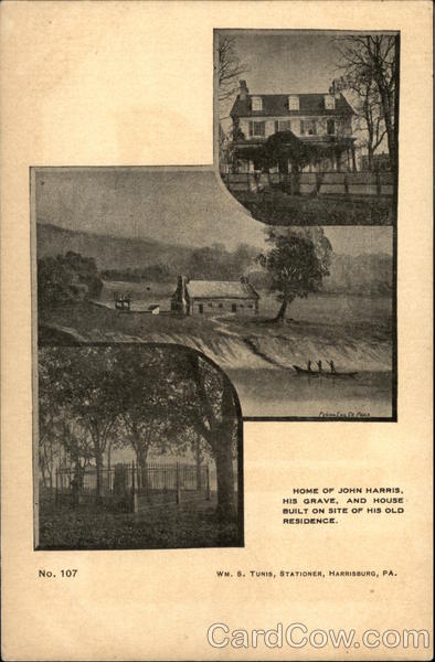 Home of John Harris Harrisburg Pennsylvania