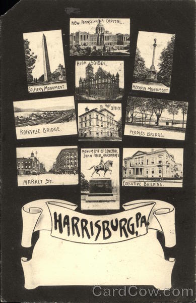 Greetings from Harrisburg Pennsylvania