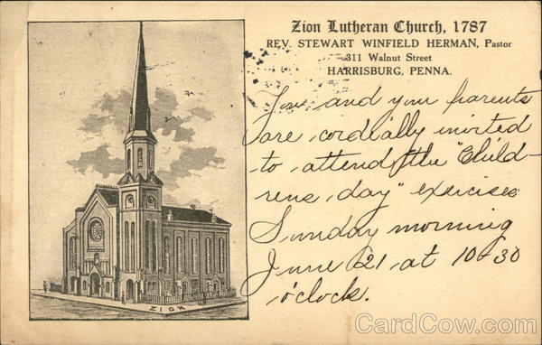 Zion Lutheran Church Harrisburg Pennsylvania