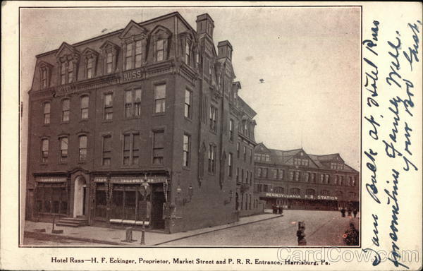 Hotel Russ Harrisburg Pennsylvania