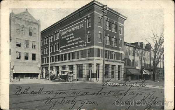 Johnston paper Co. Harrisburg Pennsylvania