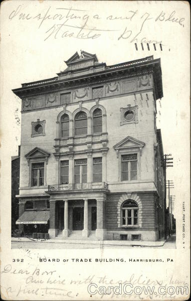 Board of Trade Building Harrisburg Pennsylvania