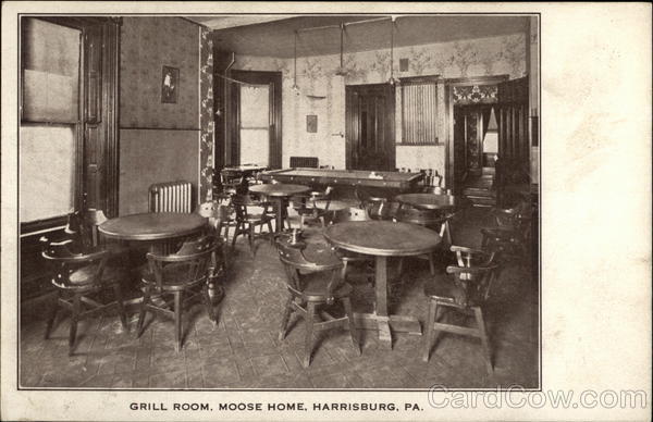 Grill Room, Moose Home Harrisburg Pennsylvania