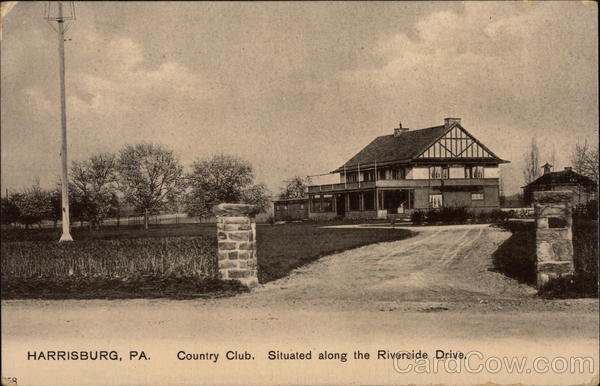 Country Club Situated Along the Riverside Drive Harrisburg Pennsylvania
