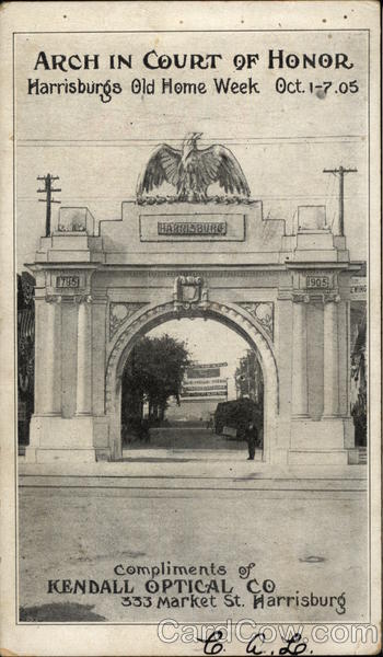 Arch in Court of Honor Harrisburg Pennsylvania